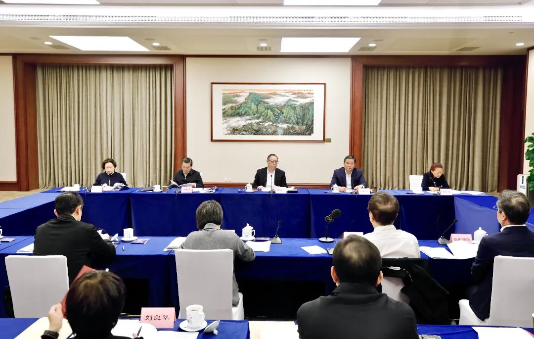 民革中央領導班子民主生活會在京召開 鄭建邦主持會議并講話