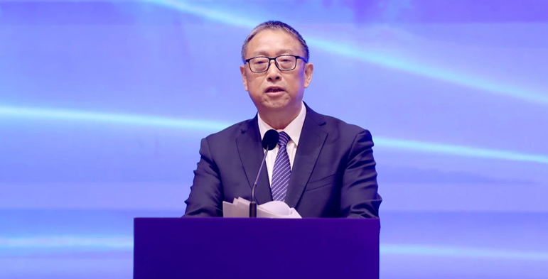 鄭建邦發表題為《賡續實業報國志  共繪復興新藍圖》講話